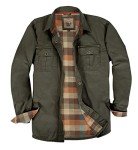 Gioberti Men's Soft Cotton Flannel Lined Jacket