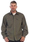 Gioberti Men's Soft Cotton Flannel Lined Jacket
