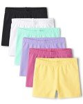 Children's Place French Rose Cartwheel Shorts 6-Pack