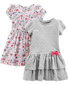 Carter's Girls' Dress Sets - 2 Pack, 3T