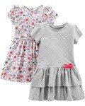 Carter's Girls' Dress Sets - 2 Pack, 3T