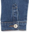 Girls' Basic Denim Jacket in Azure Wash
