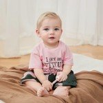 Toddler Girls Summer Outfit: T-Shirt & Shorts Set