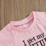 Toddler Girls Summer Outfit: T-Shirt & Shorts Set