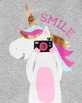 Carter's Girls' 6-Piece Unicorn & Dot Pajama Set
