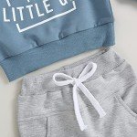 Adorable Toddler Boy Outfit - Long Sleeve & Joggers