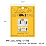 Rocky Horror Time Warp Enamel Pin Set