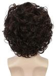 Rocky Horror Short Curly Brown Frank N. Furter Cosplay Wig