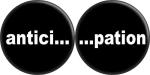 Antici...pation - Rocky Horror Picture Show Button Pin Set - 2 Pack