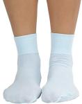 Rocky Horror Columbia Baby Blue Ankle Socks for Women