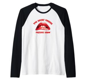Rocky Horror Picture Show Baseball T-Shirt, Lips
