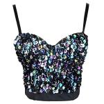 Rocky Horror Sequin Bustier Top Columbia Inspired
