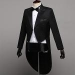 Rocky Horror Picture Show Men's Tuxedo Costume Set Riff Raff Inspired