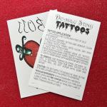 Frank N Furter Temporary Tattoos - 2-Pack