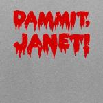 Dammit Janet Rocky Horror Baseball T-Shirt