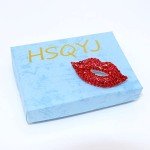 Rocky Horror Red Crystal Lips Brooch Pin