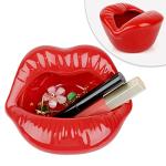 Rocky Horror Picture Show-Inspired Red Lips Multi Purpose Trinket Jewelry Tray Holder