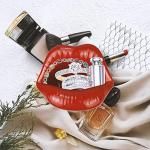 Rocky Horror Picture Show-Inspired Red Lips Multi Purpose Trinket Jewelry Tray Holder