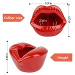 Rocky Horror Picture Show-Inspired Red Lips Multi Purpose Trinket Jewelry Tray Holder