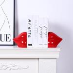 Rocky Horror Picture Show-Inspired Red Lips Bookends - Set of 2