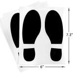 Rocky Horror Picture Show Footprint Shoeprint Decals for Time Warp