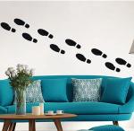 Rocky Horror Picture Show Footprint Shoeprint Decals for Time Warp