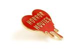Heart Love Horror Movies Enamel Pin