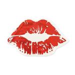 Rocky Horror Red Lip Shaped Party Napkins - 40 Pack