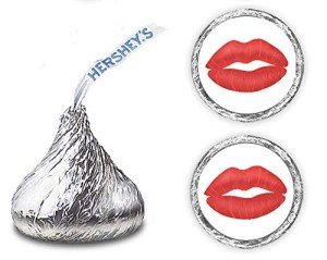 216 Rocky Horror Red Lips Kiss Stickers