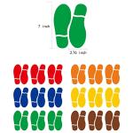 Rocky Horror PVC Footprint Dance Stickers - 6 Colors - Time Warp - LGBTQ+ Rainbow