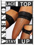 Rocky Horror Fishnet Thigh High Stockings - 20 Colors