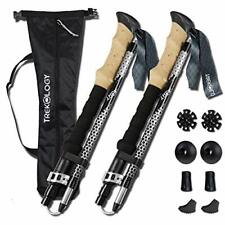 TREKOLOGY Trek-Z Collapsible Hiking Poles - Balance Support
