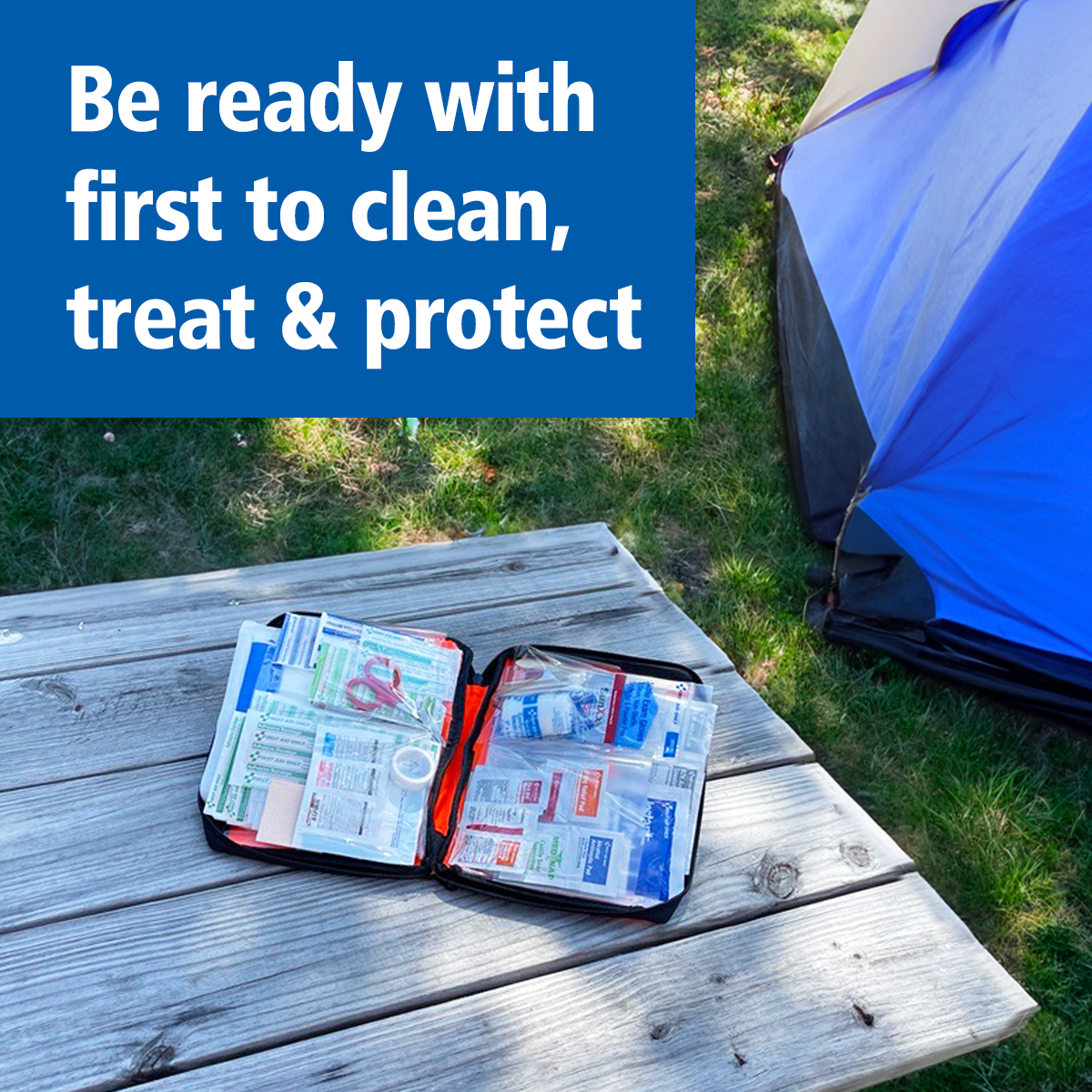 Multi-Person 200+ Piece Outdoor First Aid Kit