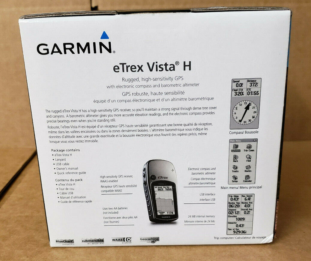Garmin eTrex Vista H Handheld GPS for Hiking