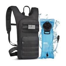 NOOLA Hydration Backpack for Hiking, Biking, Running (Black)