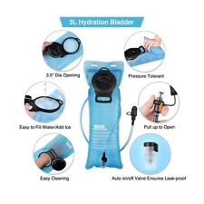 NOOLA Hydration Backpack for Hiking, Biking, Running (Black)