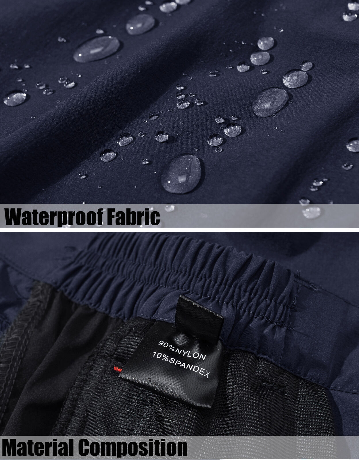 Men's Waterproof Outdoor Hiking Pants Tactical Army Trousers