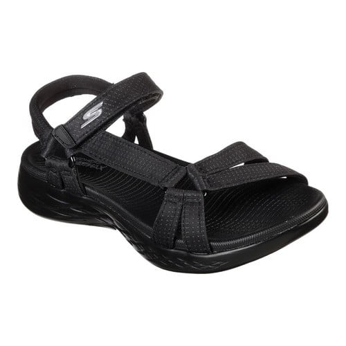 Skechers Women's Sport Sandal, Black, Size 9