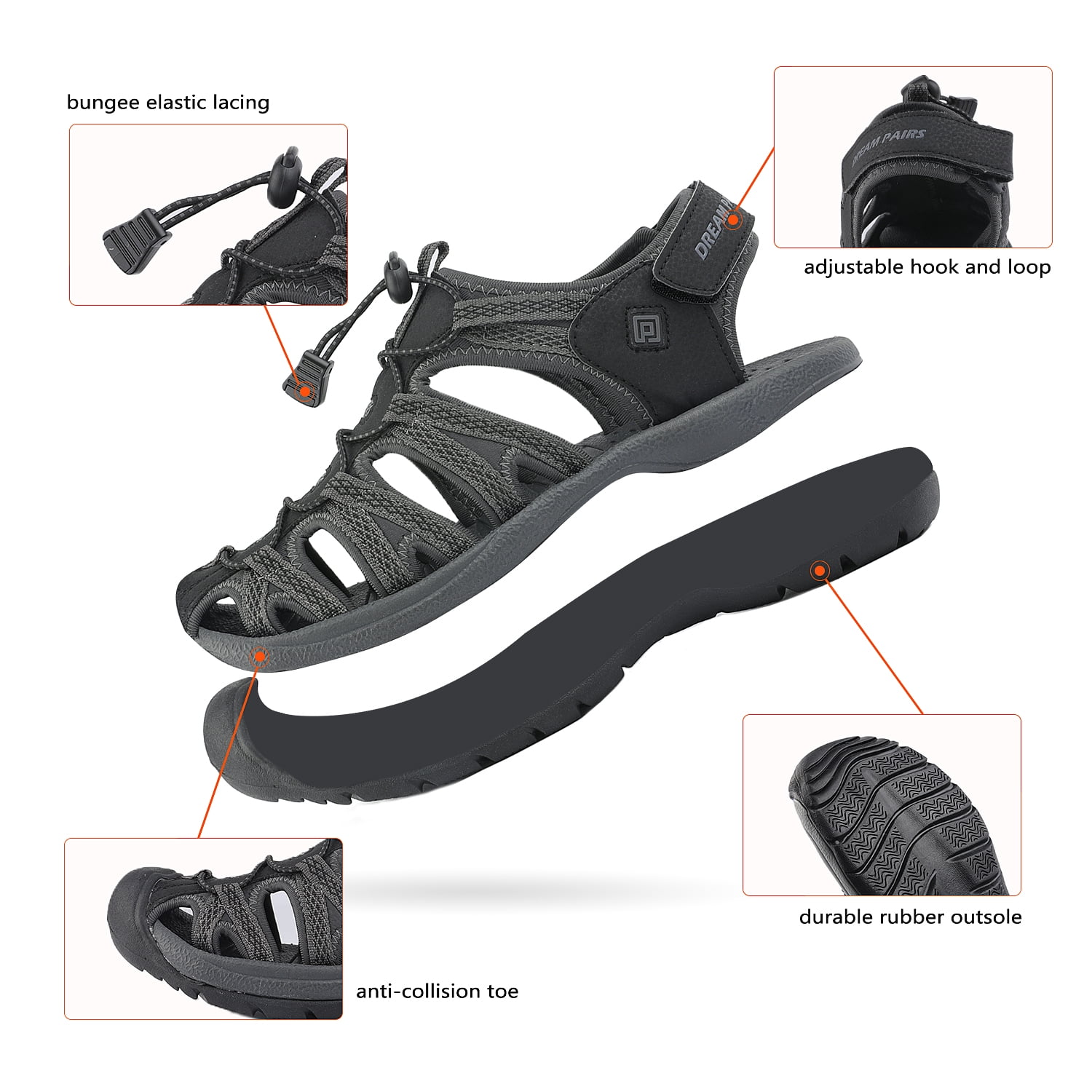 Dream Pairs Women's Hiking Sandals - Summer Essential