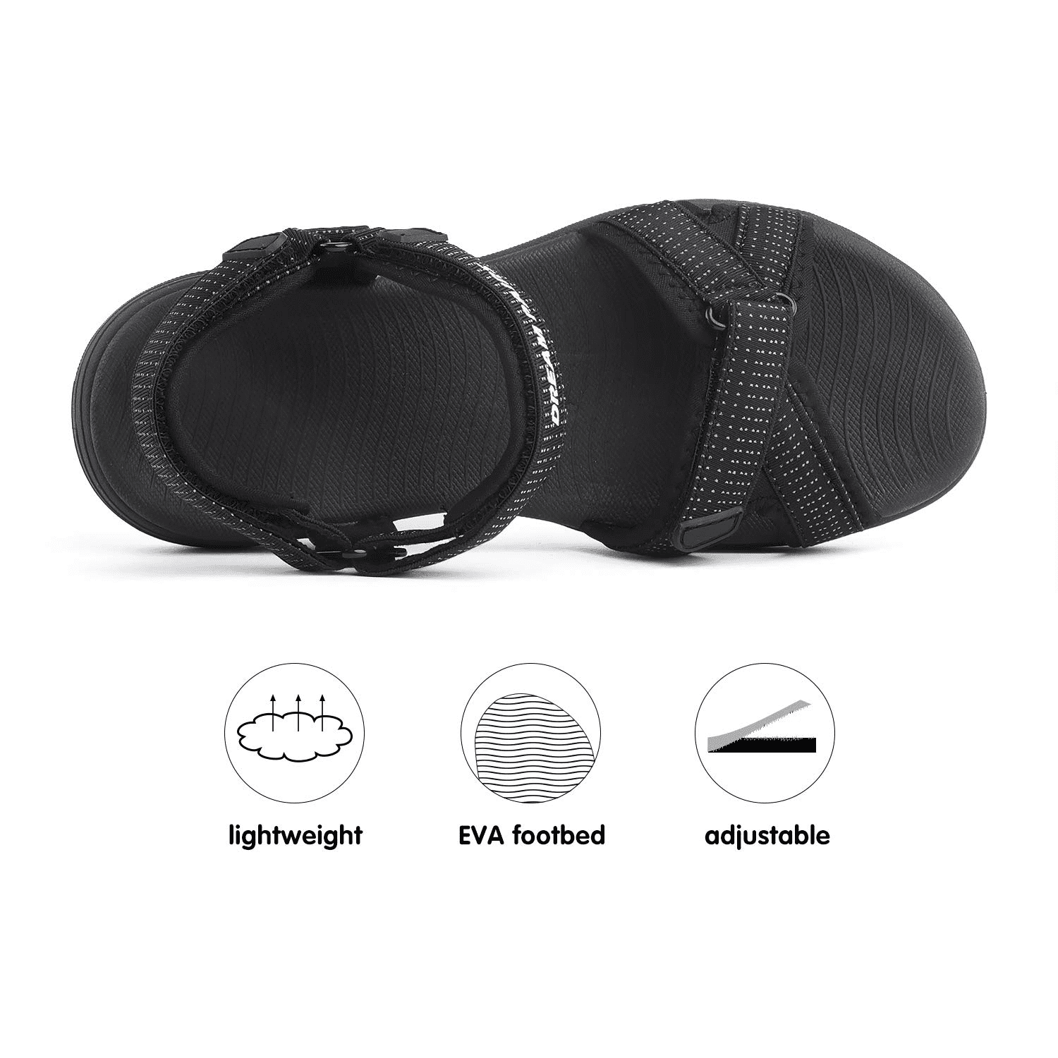 Women's Outdoor Hiking Sport Sandals - Size 8