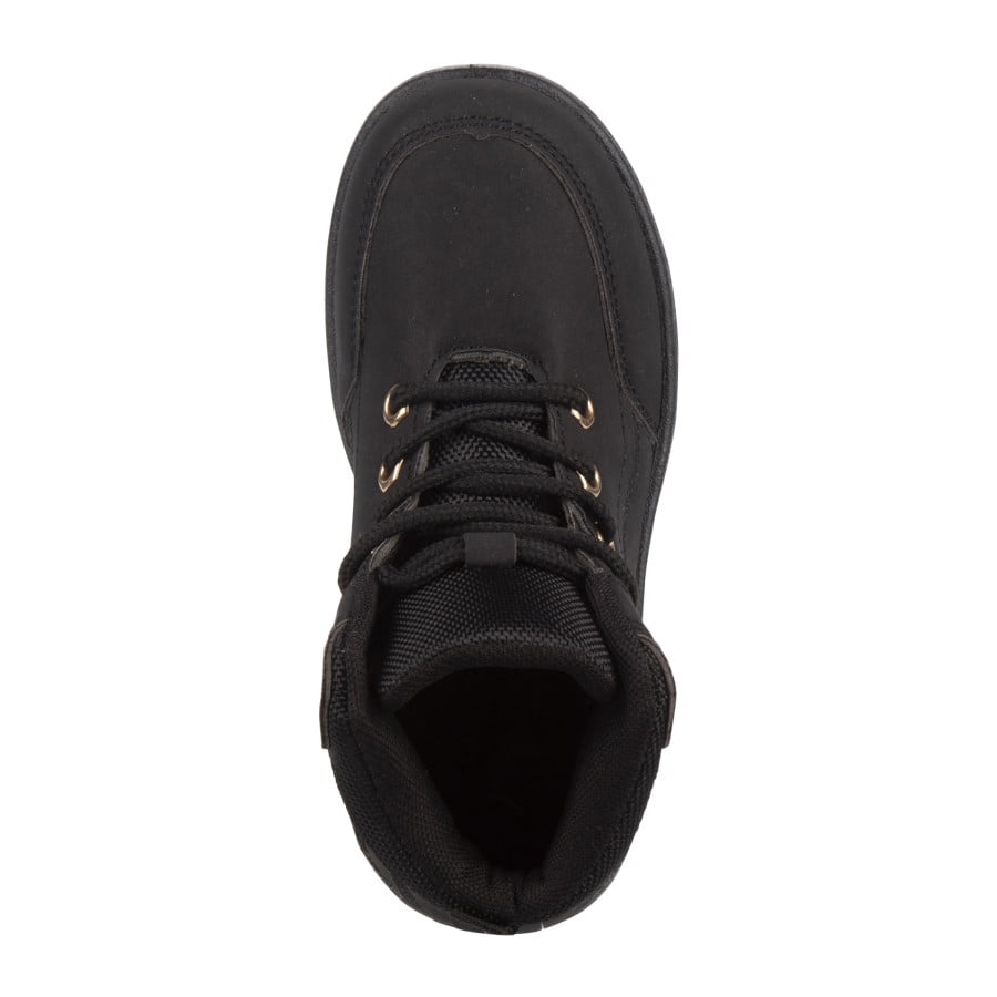 Polo Club Boys Hiking Boots - Black, Size 12