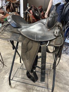 Big Horn 16" Lightweight Trail Saddle - Black