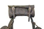 Crazy Horse Leather Saddle Bag for Trail Riding