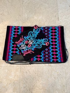 Western Show Vest and Matching Saddle Pad