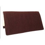 57FE HILASON Western Horse Saddle Blanket Pad Acrylic Wool Rodeo Brown