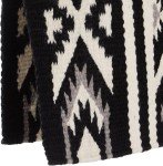 High-Quality 38in x 34in Wool Saddle Blanket - Rustic Charm for Any Setting