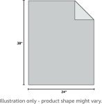 High-Quality 38in x 34in Wool Saddle Blanket - Rustic Charm for Any Setting