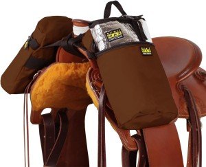 TrailMax Large Brown Saddle Bags for Hiking