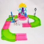 Motorized Pony Playset for Adventurous Hiking Fun