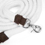 7' Flat Braid Cotton Roping Rein for Horses